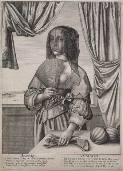 Neljä vuodenaikaa tekijältä Wenceslaus Hollar