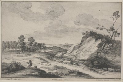 Metsästäjä tekijältä Wenceslaus Hollar