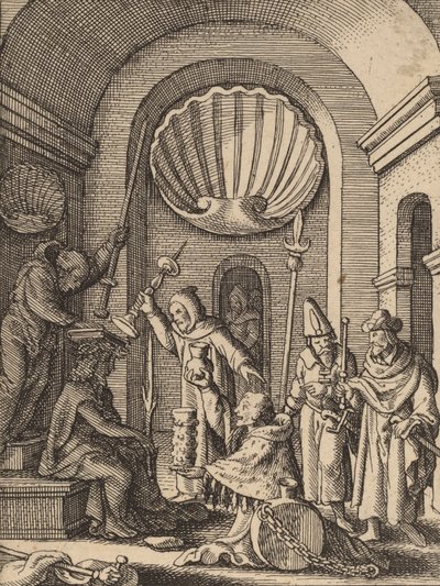 Pilkkaaminen. tekijältä Wenceslaus Hollar
