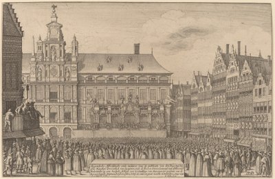 Munsterin rauha tekijältä Wenceslaus Hollar