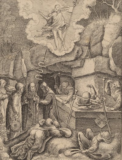 Ylösnousemus. tekijältä Wenceslaus Hollar