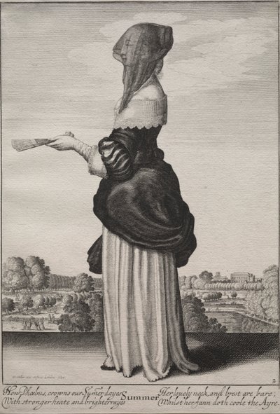 Vuodenajat: Kesä tekijältä Wenceslaus Hollar