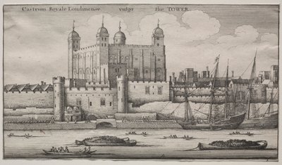 Tower, Lontoo. tekijältä Wenceslaus Hollar