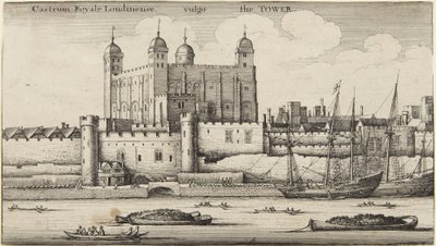 Lontoon Tower tekijältä Wenceslaus Hollar