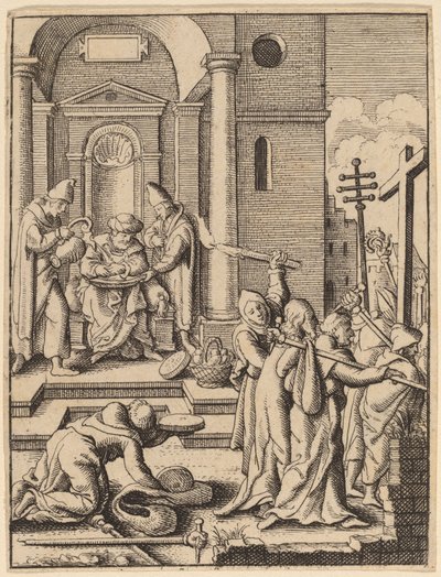 Käsien pesu tekijältä Wenceslaus Hollar