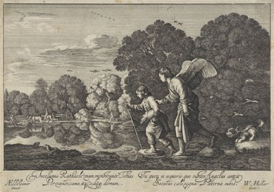 Tobias enkelissä tekijältä Wenceslaus Hollar