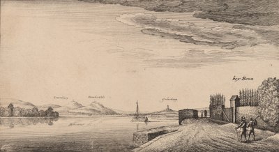 Näkymä Lewenbergistä. tekijältä Wenceslaus Hollar