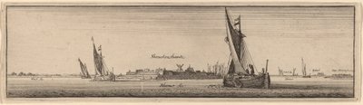 Näkymä Shenckenschantzista, 1647. tekijältä Wenceslaus Hollar