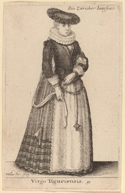 Tiguriensisin neitsyt tekijältä Wenceslaus Hollar