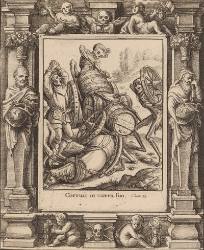 Waggoner, 1651. tekijältä Wenceslaus Hollar