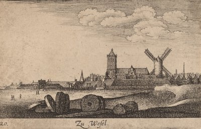 Wesel, 1635. tekijältä Wenceslaus Hollar
