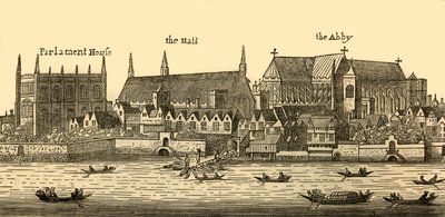 Westminster vuonna 1640, 1881. tekijältä Wenceslaus Hollar