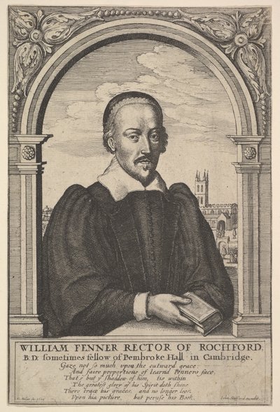 William Fenner, Rochfordin rehtori, 1656. tekijältä Wenceslaus Hollar