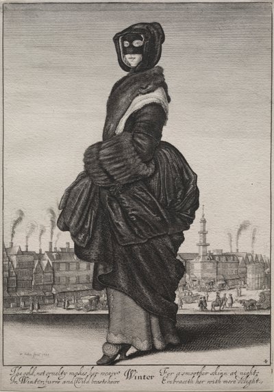 Talvi tekijältä Wenceslaus Hollar