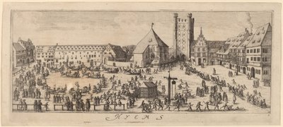 Talvi: Paraatikenttä tekijältä Wenceslaus Hollar