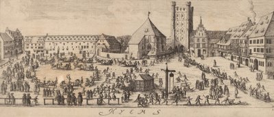 Talvi: Parade Ground, n. 16281629. tekijältä Wenceslaus Hollar