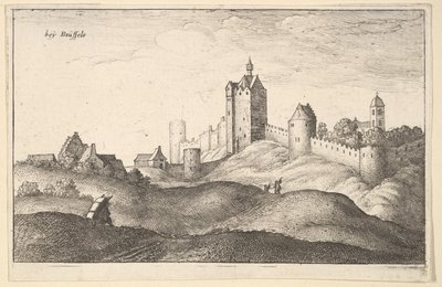 beÿ Bryssel Bryssel, noin 1643. tekijältä Wenceslaus Hollar