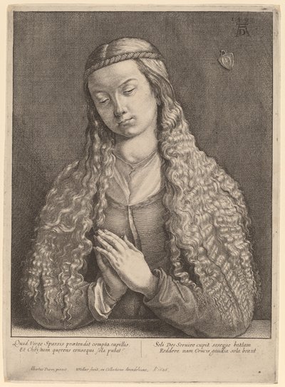 Katharine Furlegerin tekijältä Wenceslaus Hollar after Albrecht Dürer