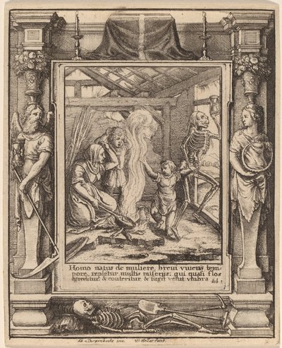 Lapsi tekijältä Wenceslaus Hollar after Hans Holbein the Younger after Abraham van Diepenbeeck