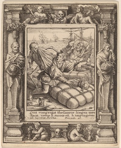 Mercantil finlandès tekijältä Wenceslaus Hollar after Hans Holbein the Younger after Abraham van Diepenbeeck