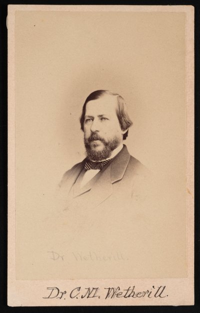 Tohtori Charles Mayer Wetherillin muotokuva 1825-1871, 1864. tekijältä Wenderoth and Taylor