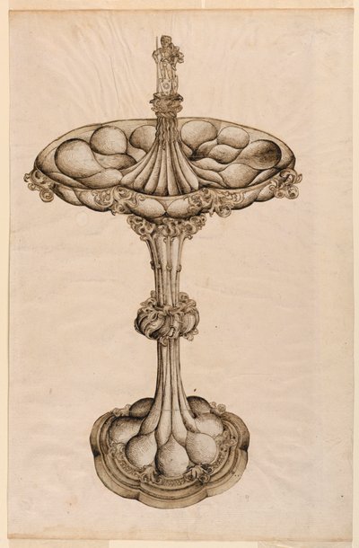 Piirustus, hopeinen keskipiste, 1498 tekijältä Wenzel von Olmütz