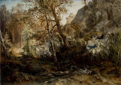 Suomalainen metsämaisema tekijältä Werner Holmberg