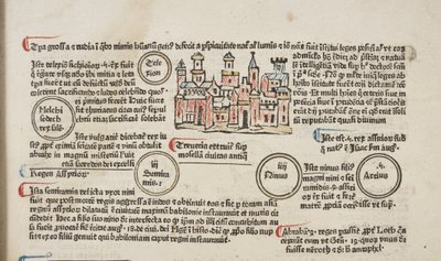 Fol 6 recto, yksityiskohta, metatiedot tekijältä Werner Rolevinck