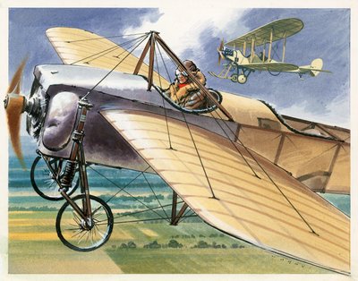 Bleriot XI Monoplane tekijältä Wilf (20th century) Hardy
