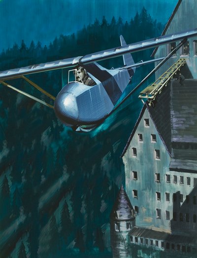 Purjelentokoneen pako Colditzin linnasta tekijältä Wilf (20th century) Hardy