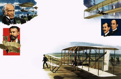 Lentävien ensilentojen montaasi tekijältä Wilf (20th century) Hardy