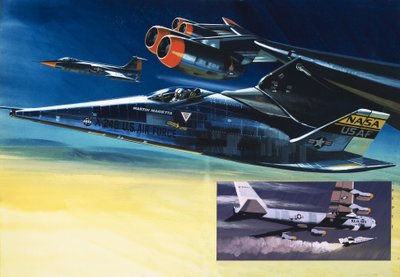 Martin Marietta X-24B-sukkula tekijältä Wilf (20th century) Hardy