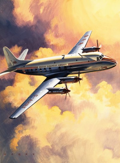 Tunnistamaton BEA-lentokone tekijältä Wilf (20th century) Hardy