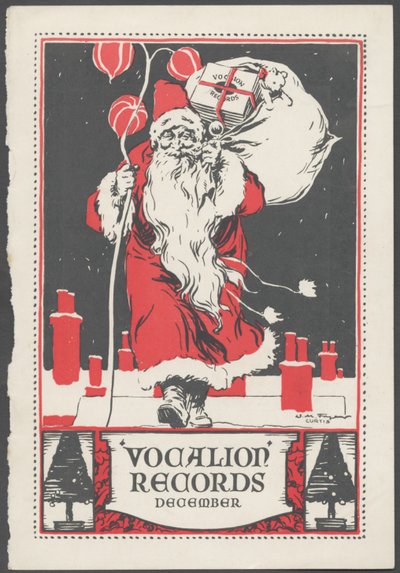 Vocalion Records Bulletin, 1922 tekijältä Wilfred Fryer, Curtis Advertising Agency