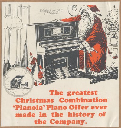Aeolian Company Pianolas, 1920-luku tekijältä Wilfred Fryer