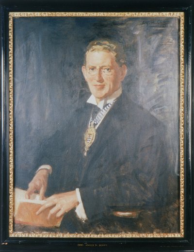 "Sir Angus Newton Scott", 1932 tekijältä Wilfred Gabriel de Glehn
