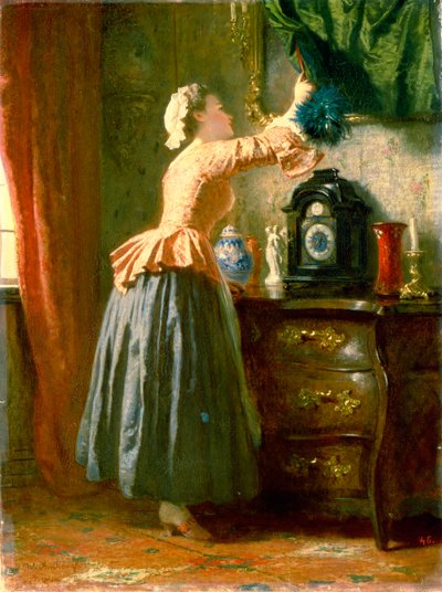 Maid, 1800-luku. tekijältä Wilhelm Amberg