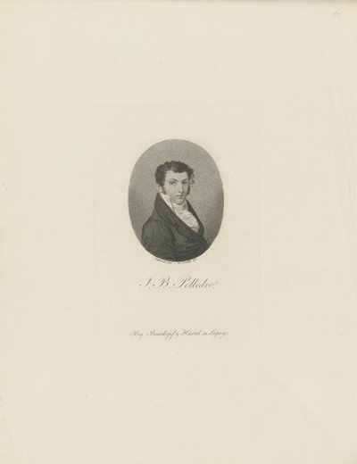 Muotokuva viulisti ja säveltäjä Giovanni Battista Polledro 1781-1853 n. 1810. tekijältä Wilhelm Arndt