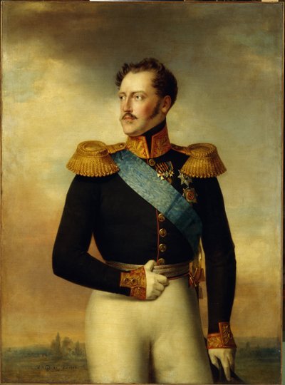 Keisari Nikolai I:n muotokuva tekijältä Wilhelm August Golicke