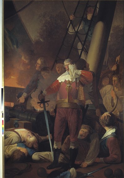 Christian IV "Kolminaisuudesta" Koldberger Heiden taistelussa 1644 tekijältä Wilhelm Bendz