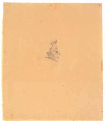 Porträt von Bernhard Stange tekijältä Wilhelm Bendz