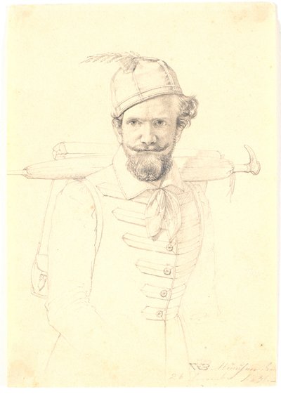 Omakuva piikillä tekijältä Wilhelm Bendz