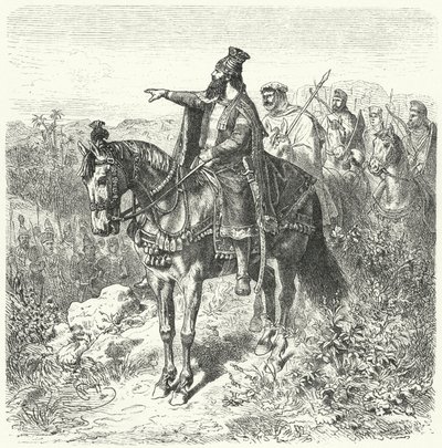 Kyros Suuri, Persian keisari (kaiverrus) tekijältä Wilhelm Camphausen