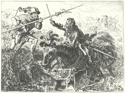 Kaarle Rohkean, Burgundin herttuan kuolema Nancyn taistelussa tekijältä Wilhelm Camphausen