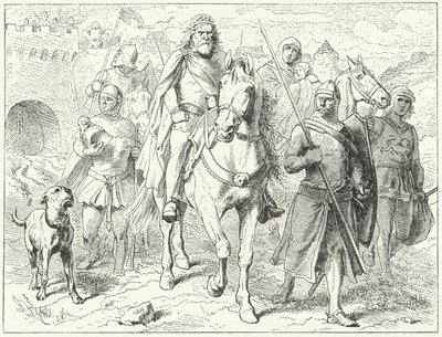 Enric el Lleó, duc de Saxònia, abans de Bardowiekfinnish tekijältä Wilhelm Camphausen