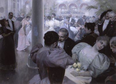Reunion im Kurhaus (juhla kylpylätalossa) tekijältä Wilhelm Gause