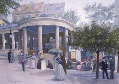 Schloßbrunnen (linnan lähde) tekijältä Wilhelm Gause