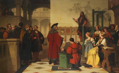 Albrecht Dürer Keisari Maximilianin luona vuonna 1870. tekijältä Wilhelm Koller