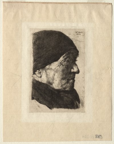 Talonpojan pää tekijältä Wilhelm Maria Hubertus Leibl
