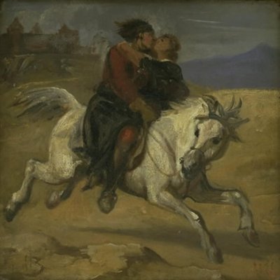 Sieppauskohtaus tekijältä Wilhelm Marstrand